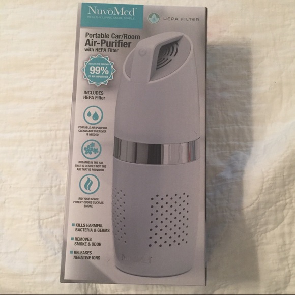 NuvoMed Office Nuvomed Portable Air Purifier Nib Poshmark